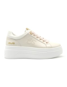 4US By Paciotti sneaker platform in pelle